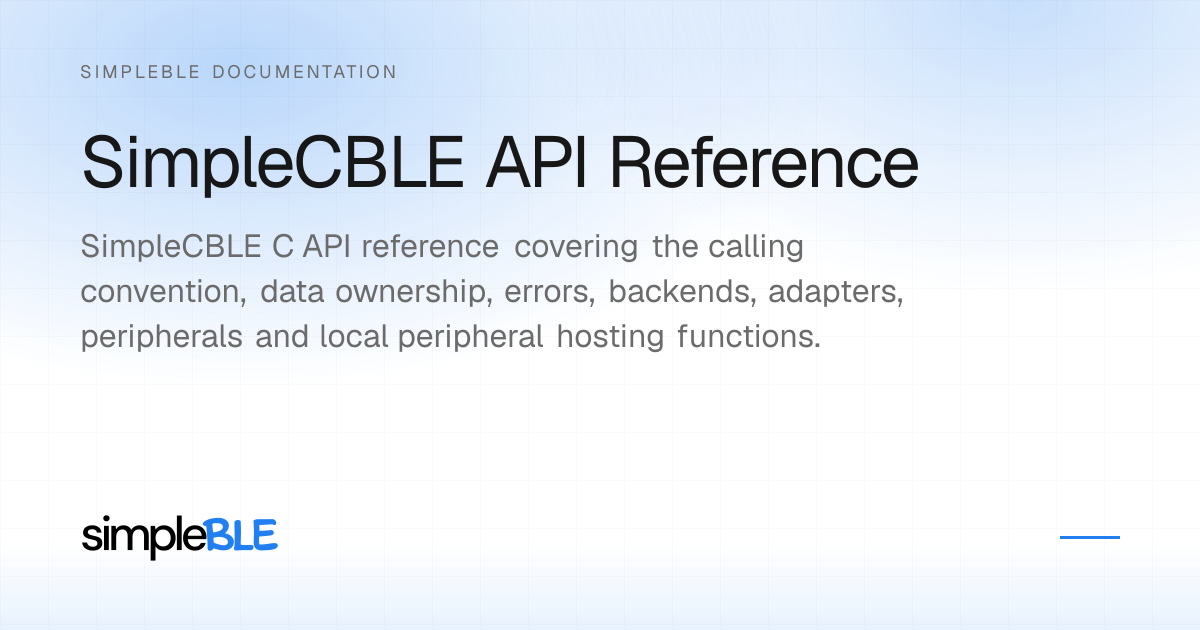 API Reference